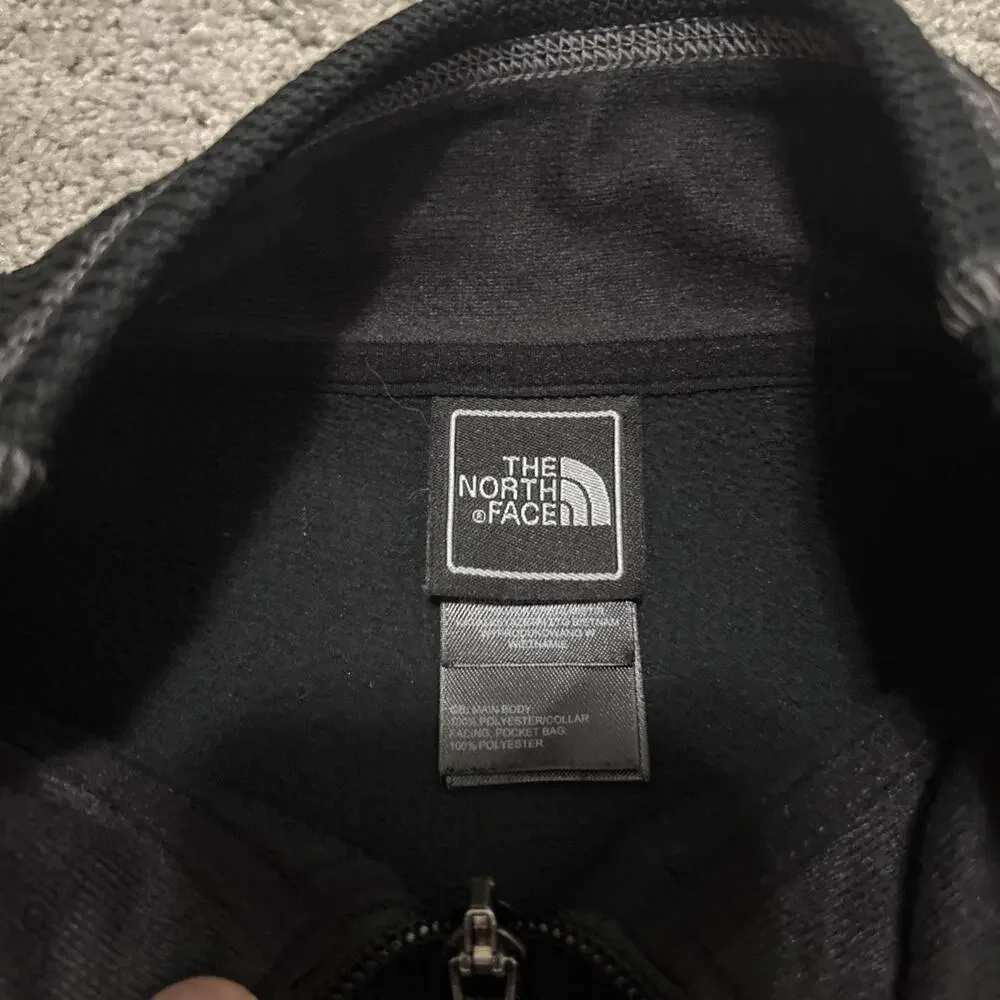 North Face Jacket Womens Large Full Zip Long Sleeve Casual Black Pockets - Picture 2 of 8